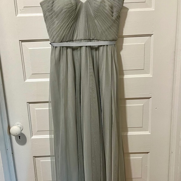 NWT TH&TH Bardot Gown (Grey, S) - Picture 3 of 15